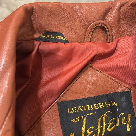 Leathers  by Jeffery. Vintage leather jacket. Size 38 - Picture 9 of 11